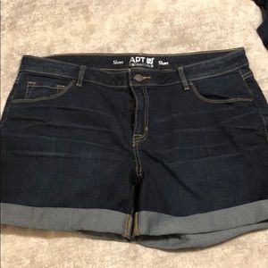 APT. 9 denim shorts
